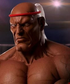 PCS Collectibles Sagat Victory Statue By PCS - Street Fighter