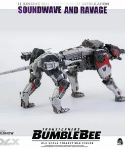 Best deal β Soundwave & Ravage Collectible Figure By Threezero DLX Scale - Die-Cast Metal - Bumblebee Movie Transformers 𧨠28 Soundwave & Ravage Collectible Figure By Threezero DLX Scale - Die-Cast Metal - Bumblebee Movie Transformers