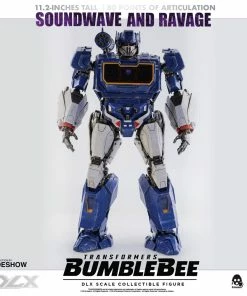 Best deal β Soundwave & Ravage Collectible Figure By Threezero DLX Scale - Die-Cast Metal - Bumblebee Movie Transformers 𧨠31 Soundwave & Ravage Collectible Figure By Threezero DLX Scale - Die-Cast Metal - Bumblebee Movie Transformers
