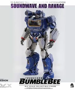 Best deal β Soundwave & Ravage Collectible Figure By Threezero DLX Scale - Die-Cast Metal - Bumblebee Movie Transformers 𧨠32 Soundwave & Ravage Collectible Figure By Threezero DLX Scale - Die-Cast Metal - Bumblebee Movie Transformers