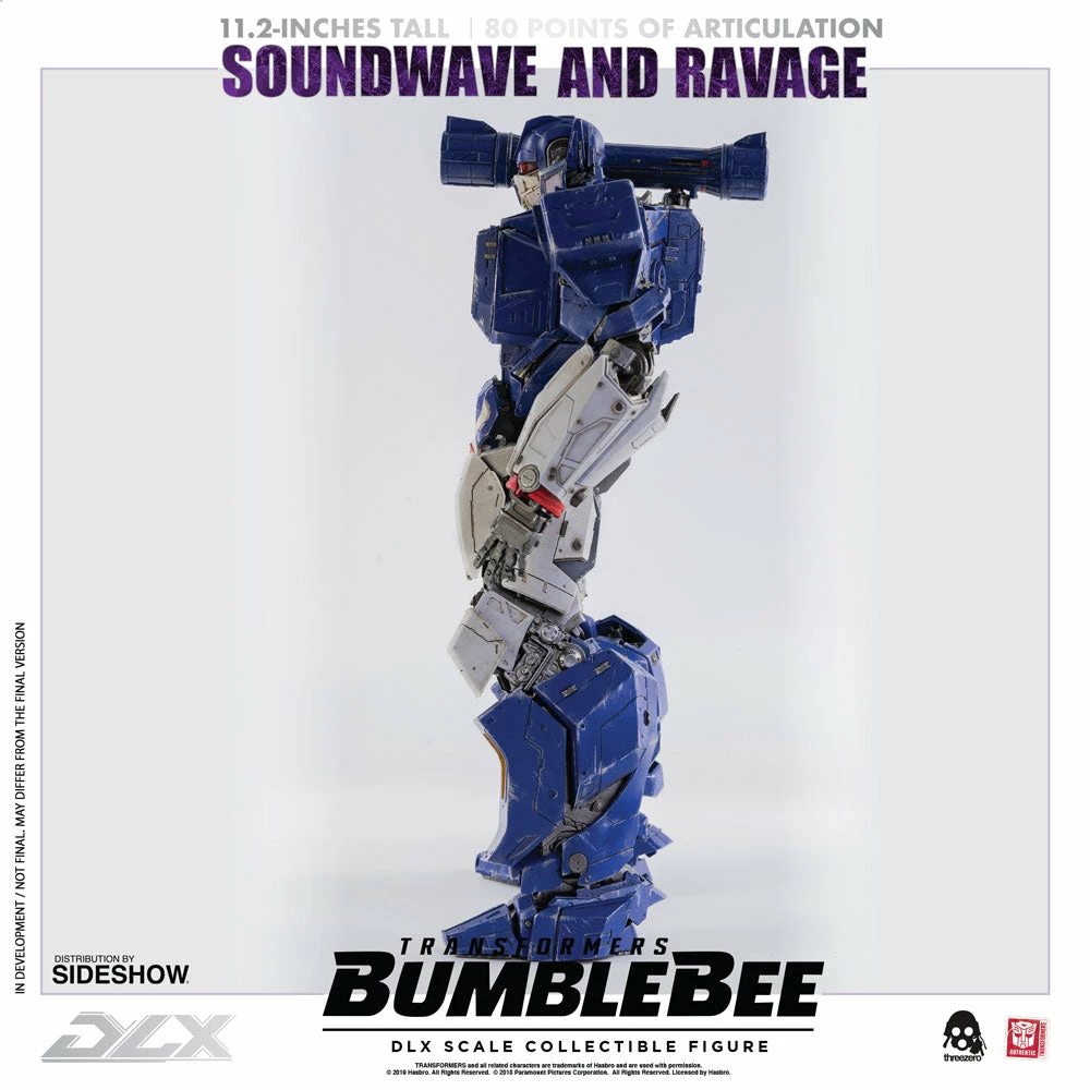 Best deal β Soundwave & Ravage Collectible Figure By Threezero DLX Scale - Die-Cast Metal - Bumblebee Movie Transformers 𧨠11 Soundwave & Ravage Collectible Figure By Threezero DLX Scale - Die-Cast Metal - Bumblebee Movie Transformers