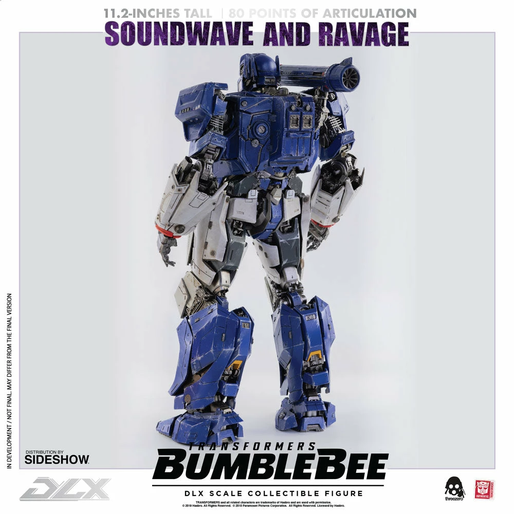 Best deal β Soundwave & Ravage Collectible Figure By Threezero DLX Scale - Die-Cast Metal - Bumblebee Movie Transformers 𧨠12 Soundwave & Ravage Collectible Figure By Threezero DLX Scale - Die-Cast Metal - Bumblebee Movie Transformers