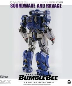 Best deal β Soundwave & Ravage Collectible Figure By Threezero DLX Scale - Die-Cast Metal - Bumblebee Movie Transformers 𧨠35 Soundwave & Ravage Collectible Figure By Threezero DLX Scale - Die-Cast Metal - Bumblebee Movie Transformers