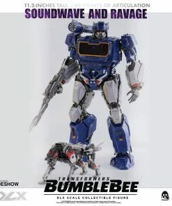 Best deal β Soundwave & Ravage Collectible Figure By Threezero DLX Scale - Die-Cast Metal - Bumblebee Movie Transformers 𧨠36 Soundwave & Ravage Collectible Figure By Threezero DLX Scale - Die-Cast Metal - Bumblebee Movie Transformers