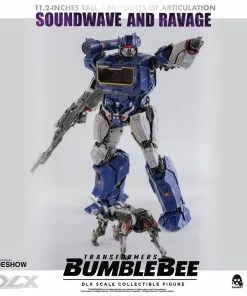 Best deal β Soundwave & Ravage Collectible Figure By Threezero DLX Scale - Die-Cast Metal - Bumblebee Movie Transformers 𧨠37 Soundwave & Ravage Collectible Figure By Threezero DLX Scale - Die-Cast Metal - Bumblebee Movie Transformers
