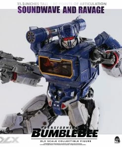 Best deal β Soundwave & Ravage Collectible Figure By Threezero DLX Scale - Die-Cast Metal - Bumblebee Movie Transformers 𧨠41 Soundwave & Ravage Collectible Figure By Threezero DLX Scale - Die-Cast Metal - Bumblebee Movie Transformers