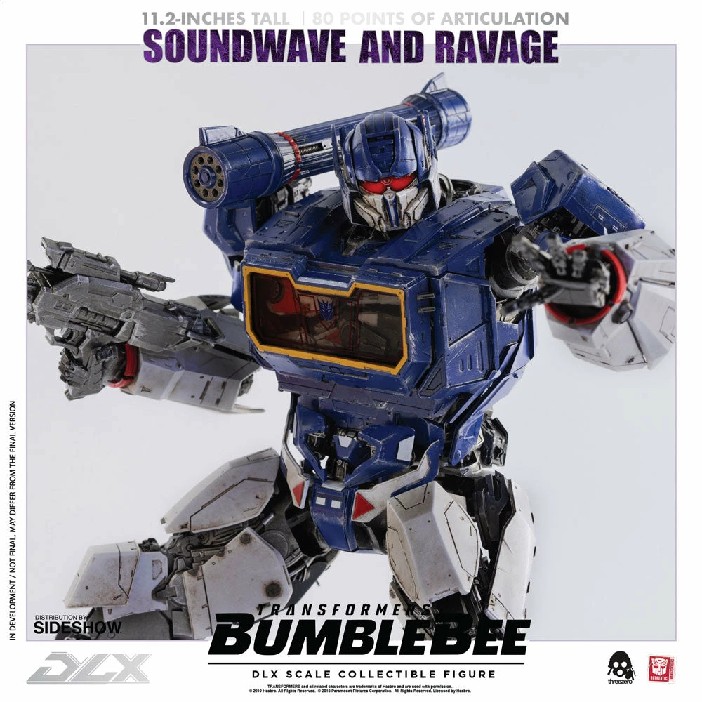 Best deal β Soundwave & Ravage Collectible Figure By Threezero DLX Scale - Die-Cast Metal - Bumblebee Movie Transformers 𧨠19 Soundwave & Ravage Collectible Figure By Threezero DLX Scale - Die-Cast Metal - Bumblebee Movie Transformers