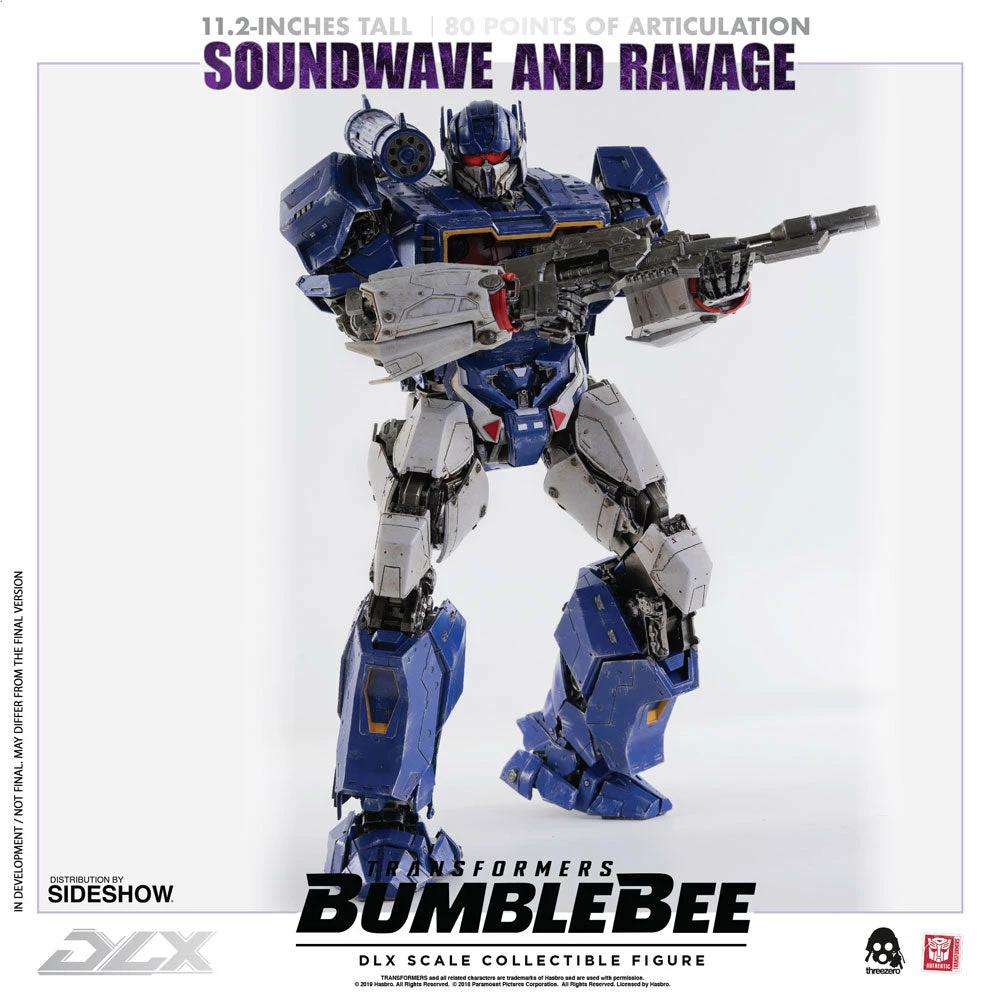 Best deal β Soundwave & Ravage Collectible Figure By Threezero DLX Scale - Die-Cast Metal - Bumblebee Movie Transformers 𧨠20 Soundwave & Ravage Collectible Figure By Threezero DLX Scale - Die-Cast Metal - Bumblebee Movie Transformers