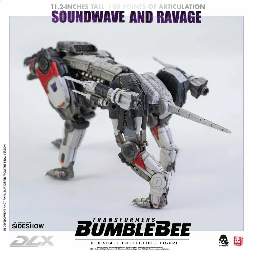 Best deal β Soundwave & Ravage Collectible Figure By Threezero DLX Scale - Die-Cast Metal - Bumblebee Movie Transformers 𧨠21 Soundwave & Ravage Collectible Figure By Threezero DLX Scale - Die-Cast Metal - Bumblebee Movie Transformers