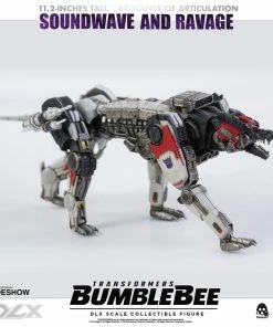 Best deal β Soundwave & Ravage Collectible Figure By Threezero DLX Scale - Die-Cast Metal - Bumblebee Movie Transformers 𧨠45 Soundwave & Ravage Collectible Figure By Threezero DLX Scale - Die-Cast Metal - Bumblebee Movie Transformers