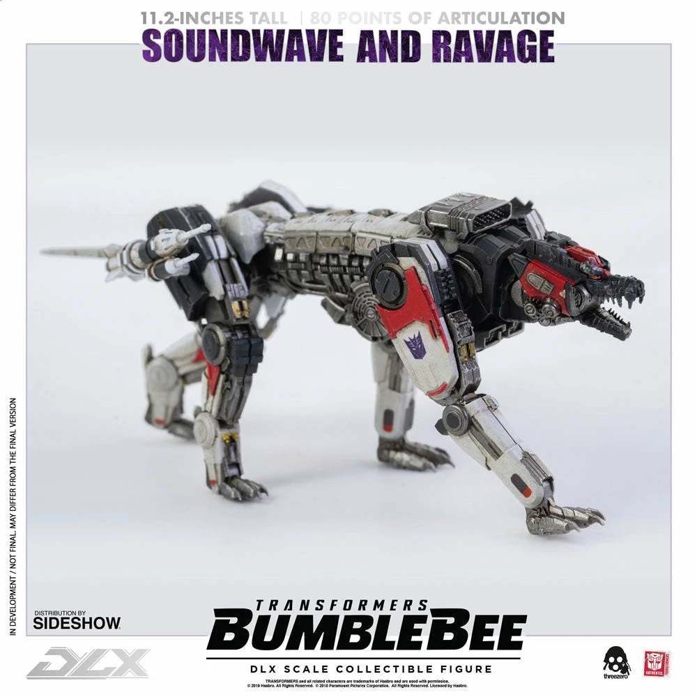 Best deal β Soundwave & Ravage Collectible Figure By Threezero DLX Scale - Die-Cast Metal - Bumblebee Movie Transformers 𧨠23 Soundwave & Ravage Collectible Figure By Threezero DLX Scale - Die-Cast Metal - Bumblebee Movie Transformers