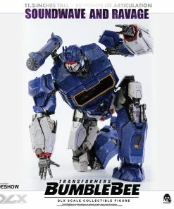 Best deal β Soundwave & Ravage Collectible Figure By Threezero DLX Scale - Die-Cast Metal - Bumblebee Movie Transformers 𧨠26 Soundwave & Ravage Collectible Figure By Threezero DLX Scale - Die-Cast Metal - Bumblebee Movie Transformers