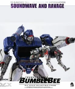 Best deal β Soundwave & Ravage Collectible Figure By Threezero DLX Scale - Die-Cast Metal - Bumblebee Movie Transformers 𧨠25 Soundwave & Ravage Collectible Figure By Threezero DLX Scale - Die-Cast Metal - Bumblebee Movie Transformers