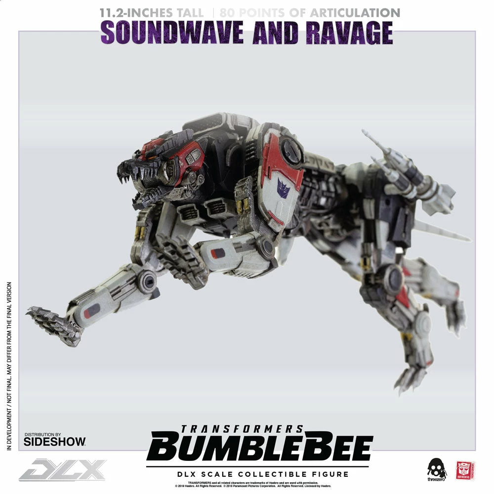 Best deal β Soundwave & Ravage Collectible Figure By Threezero DLX Scale - Die-Cast Metal - Bumblebee Movie Transformers 𧨠5 Soundwave & Ravage Collectible Figure By Threezero DLX Scale - Die-Cast Metal - Bumblebee Movie Transformers