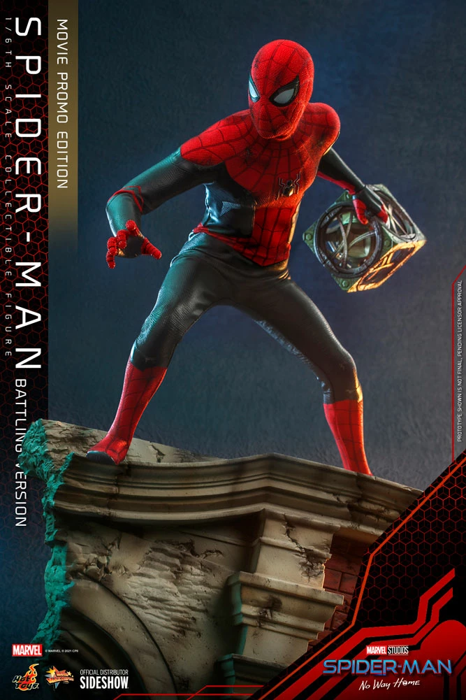 Discount βοΈ Hot Toys Spider-Man (Battling Version) Movie Promo Edition π 7 Hot Toys Spider-Man (Battling Version) Movie Promo Edition