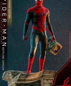Discount βοΈ Hot Toys Spider-Man (Battling Version) Movie Promo Edition π 33 Hot Toys Spider-Man (Battling Version) Movie Promo Edition