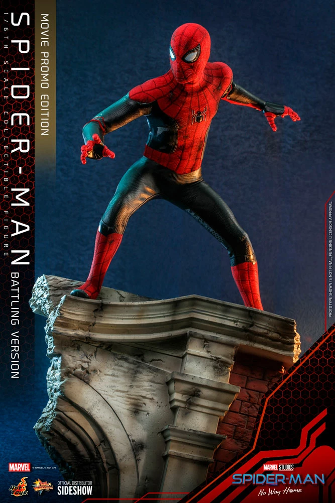 Discount βοΈ Hot Toys Spider-Man (Battling Version) Movie Promo Edition π 17 Hot Toys Spider-Man (Battling Version) Movie Promo Edition