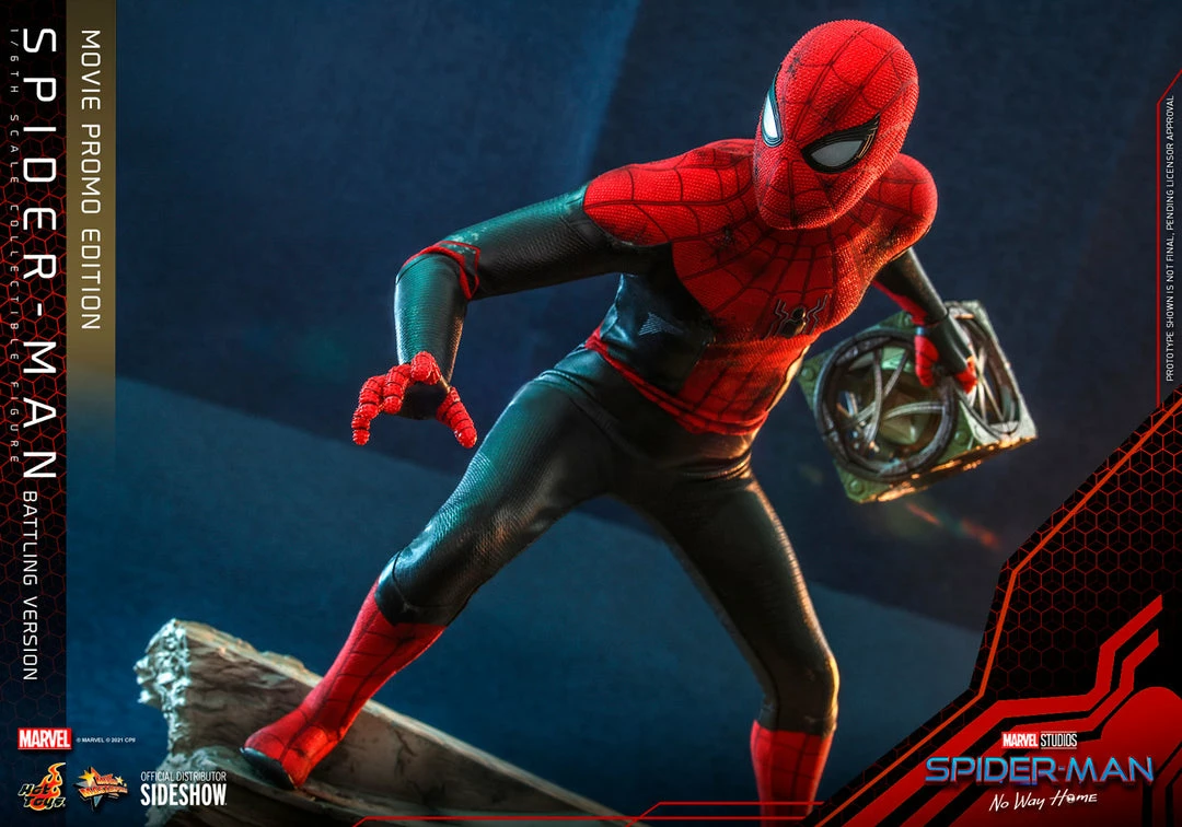 Discount βοΈ Hot Toys Spider-Man (Battling Version) Movie Promo Edition π 4 Hot Toys Spider-Man (Battling Version) Movie Promo Edition