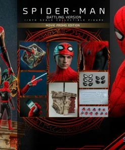 Discount βοΈ Hot Toys Spider-Man (Battling Version) Movie Promo Edition π 30 Hot Toys Spider-Man (Battling Version) Movie Promo Edition