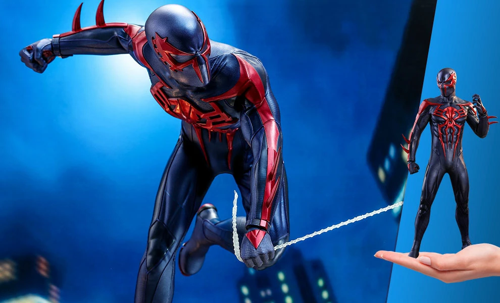 Budget 🛒 Sixth Scale Collectible Figures Spider-Man (Spider-Man 2099 Black Suit) Sixth Scale Figure By Hot Toys Video Game Masterpiece Series 😉 1 Sixth Scale Collectible Figures Spider-Man (Spider-Man 2099 Black Suit) Sixth Scale Figure By Hot Toys Video Game Masterpiece Series