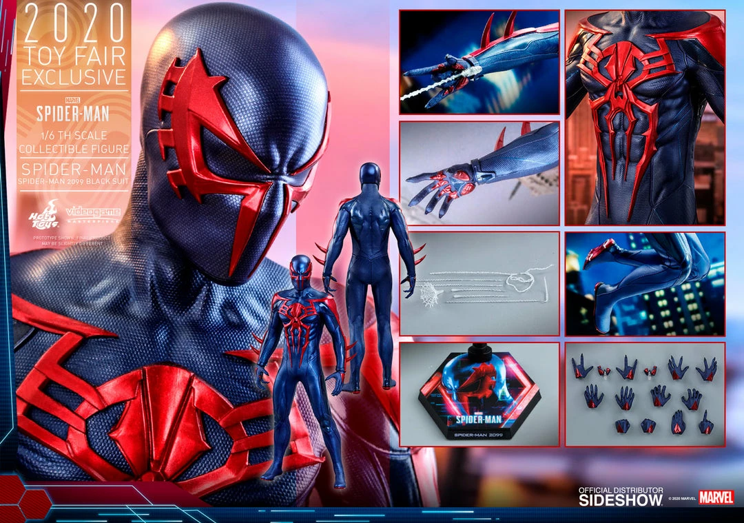 Budget 🛒 Sixth Scale Collectible Figures Spider-Man (Spider-Man 2099 Black Suit) Sixth Scale Figure By Hot Toys Video Game Masterpiece Series 😉 29 Sixth Scale Collectible Figures Spider-Man (Spider-Man 2099 Black Suit) Sixth Scale Figure By Hot Toys Video Game Masterpiece Series