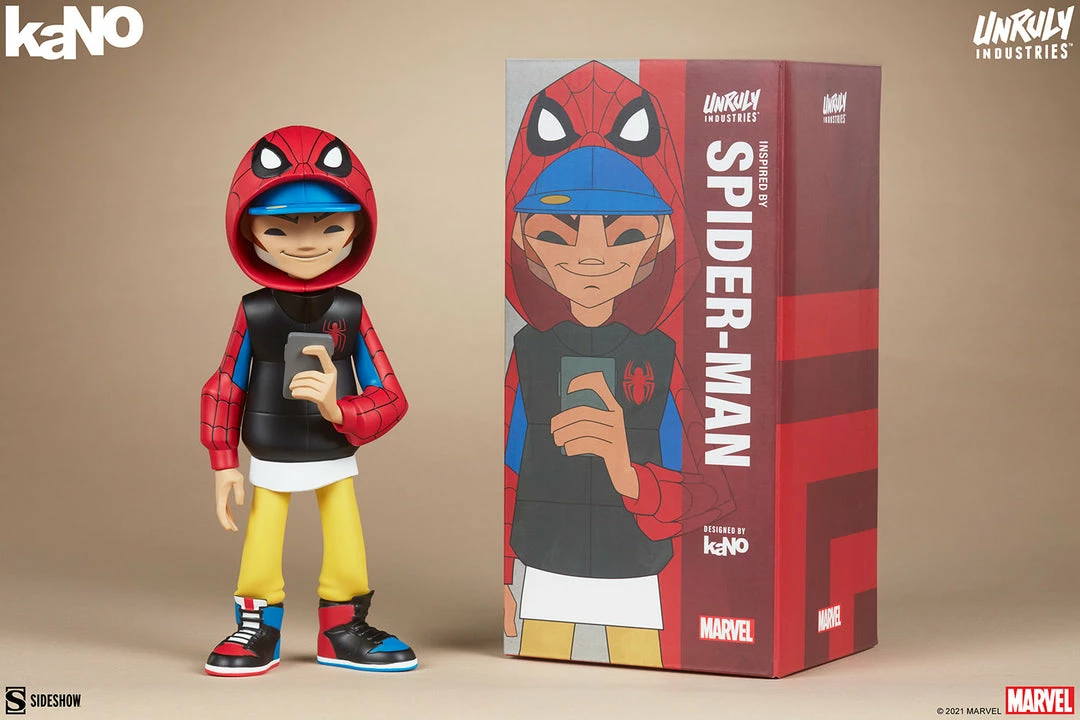 Flash Sale 🧨 Spider-Man Designer Collectible Toy By Unruly Industries™ By KaNO 💯 13 Spider-Man Designer Collectible Toy By Unruly Industries™ By KaNO