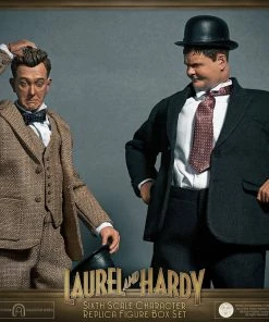 Sixth Scale Collectible Figures Stan Laurel And Oliver Hardy (Classic Suits) Box Set By BIG Chief Studios Replica Sixth Scale Figures