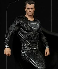 Superman Black Suit 1:10 Scale Statue By Iron Studios Art Scale 1:10 - DC Comics - Zack Snyder's Justice League