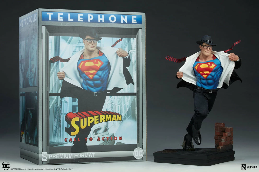 New š Supermanā¢: Call To Action Premium Format⢠Figure By Sideshow Collectibles š 30 Supermanā¢: Call To Action Premium Format⢠Figure By Sideshow Collectibles