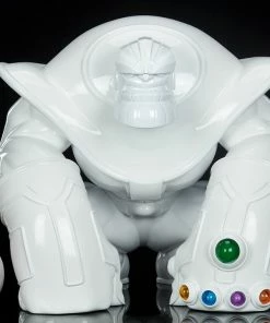 Discount ❤️ Thanos (Infinity-Sized) Gloss White Edition Designer Collectible Toy By Unruly Industries™ By Joe DellaGatta 🔥 26 Thanos (Infinity-Sized) Gloss White Edition Designer Collectible Toy By Unruly Industries™ By Joe DellaGatta