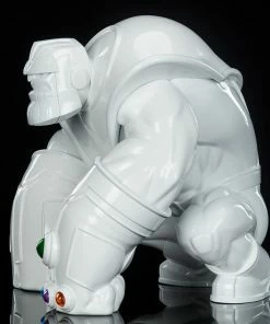 Discount ❤️ Thanos (Infinity-Sized) Gloss White Edition Designer Collectible Toy By Unruly Industries™ By Joe DellaGatta 🔥 29 Thanos (Infinity-Sized) Gloss White Edition Designer Collectible Toy By Unruly Industries™ By Joe DellaGatta