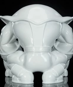 Discount ❤️ Thanos (Infinity-Sized) Gloss White Edition Designer Collectible Toy By Unruly Industries™ By Joe DellaGatta 🔥 30 Thanos (Infinity-Sized) Gloss White Edition Designer Collectible Toy By Unruly Industries™ By Joe DellaGatta
