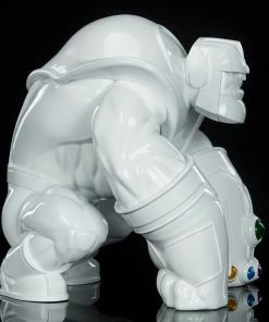 Discount ❤️ Thanos (Infinity-Sized) Gloss White Edition Designer Collectible Toy By Unruly Industries™ By Joe DellaGatta 🔥 31 Thanos (Infinity-Sized) Gloss White Edition Designer Collectible Toy By Unruly Industries™ By Joe DellaGatta