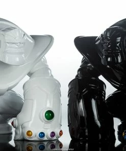 Discount ❤️ Thanos (Infinity-Sized) Gloss White Edition Designer Collectible Toy By Unruly Industries™ By Joe DellaGatta 🔥 41 Thanos (Infinity-Sized) Gloss White Edition Designer Collectible Toy By Unruly Industries™ By Joe DellaGatta