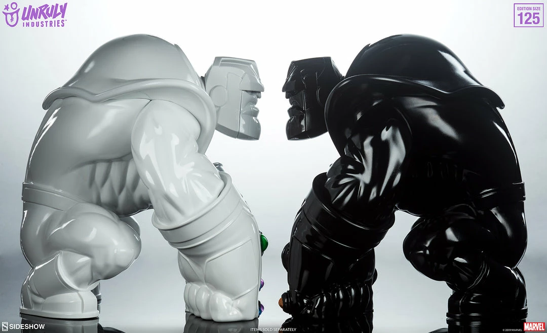 Discount ❤️ Thanos (Infinity-Sized) Gloss White Edition Designer Collectible Toy By Unruly Industries™ By Joe DellaGatta 🔥 21 Thanos (Infinity-Sized) Gloss White Edition Designer Collectible Toy By Unruly Industries™ By Joe DellaGatta