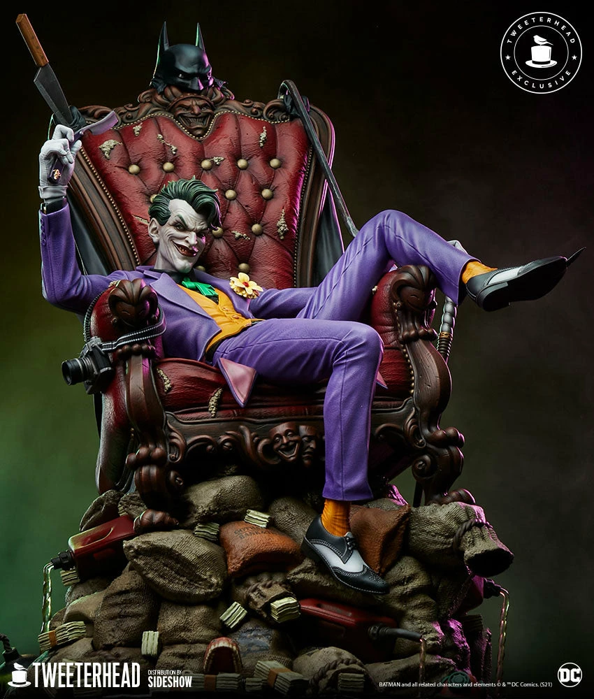 Hot Sale π The Joker (Deluxe) Maquette By Tweeterhead 1:6 Premium Collection π 7 The Joker (Deluxe) Maquette By Tweeterhead 1:6 Premium Collection