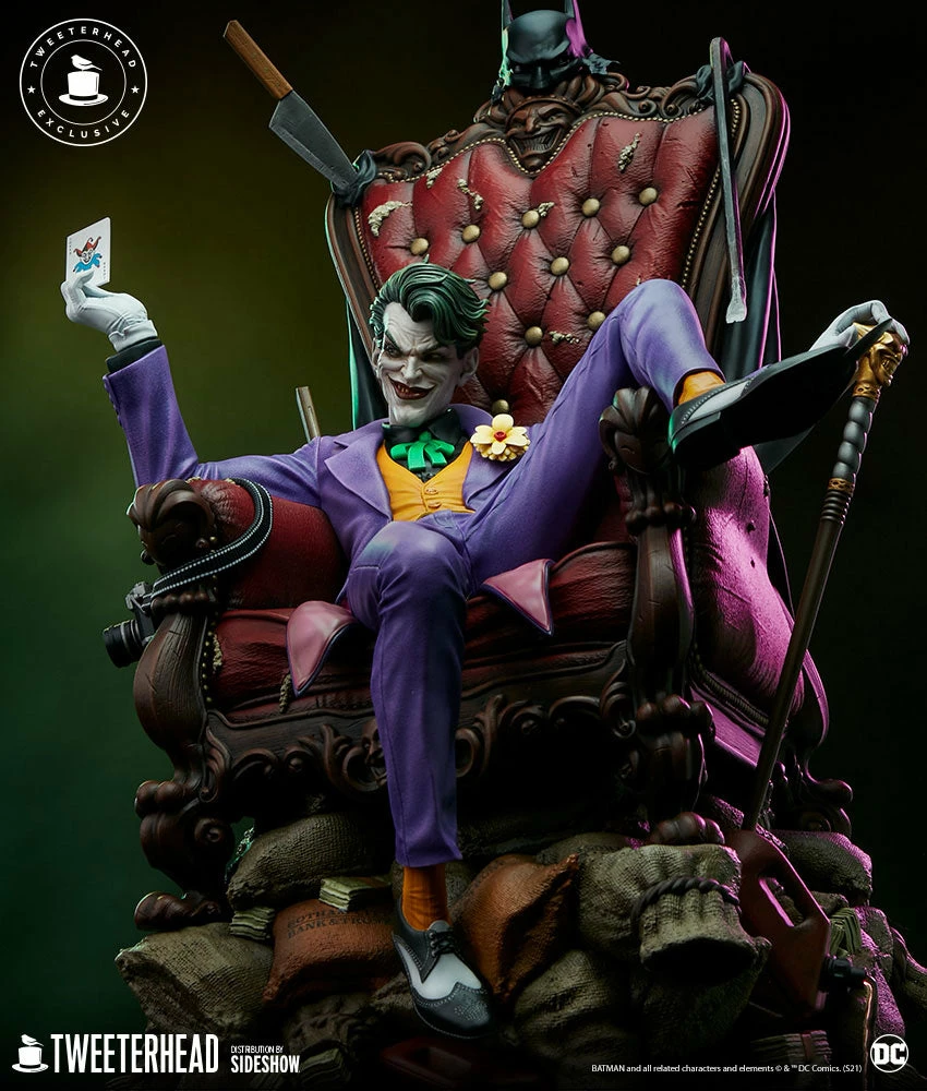 Hot Sale π The Joker (Deluxe) Maquette By Tweeterhead 1:6 Premium Collection π 6 The Joker (Deluxe) Maquette By Tweeterhead 1:6 Premium Collection
