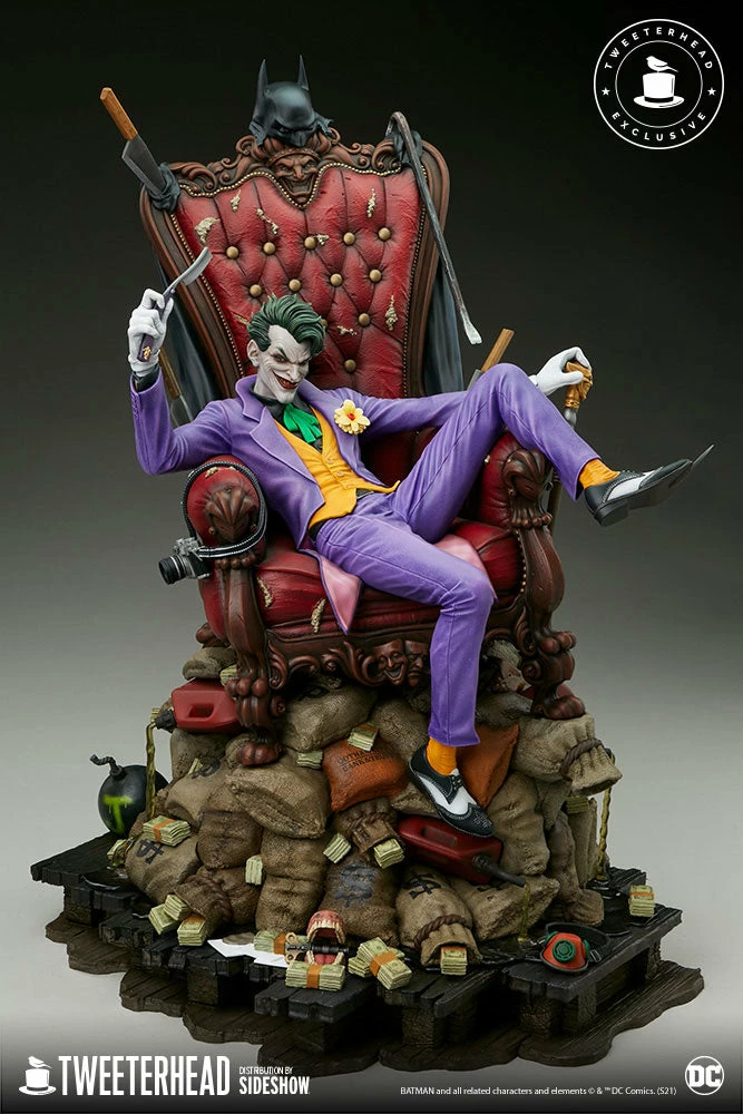 Hot Sale π The Joker (Deluxe) Maquette By Tweeterhead 1:6 Premium Collection π 8 The Joker (Deluxe) Maquette By Tweeterhead 1:6 Premium Collection