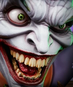 LIFE SIZED STATUES PROPS The Jokerβ’ Life-Size Bust By Sideshow Collectibles DC Comics