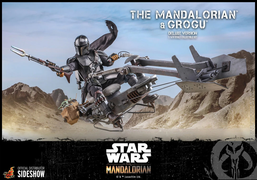 Budget š Hot Toys The Mandalorian⢠And Grogu⢠Sixth Scale Figure Set šÆ 2 Hot Toys The Mandalorian⢠And Grogu⢠Sixth Scale Figure Set