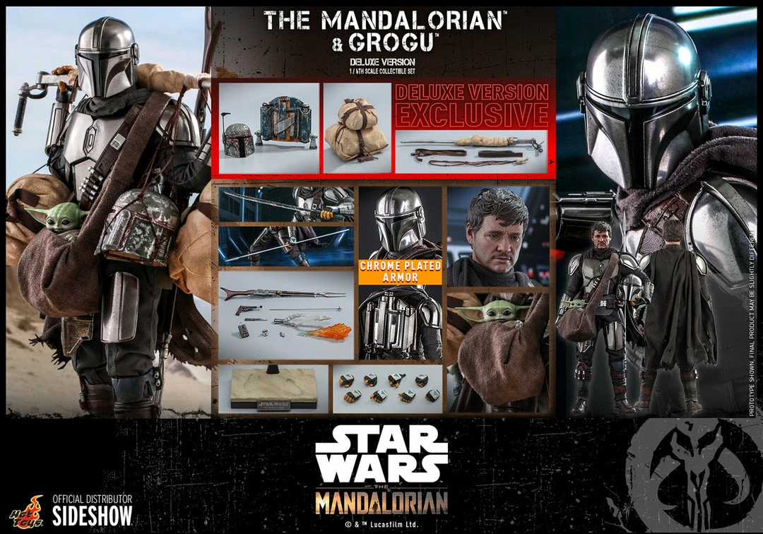 Budget š Hot Toys The Mandalorian⢠And Grogu⢠Sixth Scale Figure Set šÆ 10 Hot Toys The Mandalorian⢠And Grogu⢠Sixth Scale Figure Set