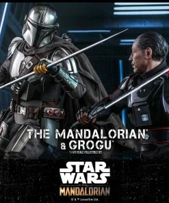Hot Pop Cultures Store Sixth Scale Collectible Figures The Mandalorian™ And Grogu™ Sixth Scale Figure Set