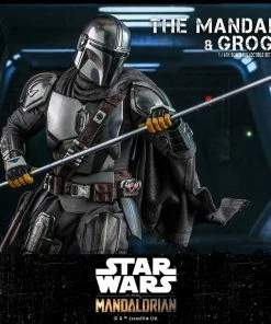 Hot Pop Cultures Store Sixth Scale Collectible Figures The Mandalorian™ And Grogu™ Sixth Scale Figure Set