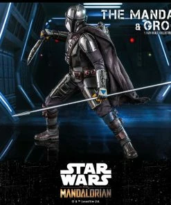 Hot Pop Cultures Store Sixth Scale Collectible Figures The Mandalorian™ And Grogu™ Sixth Scale Figure Set
