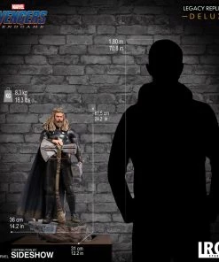 Thor Statue By Iron Studios Avengers: Endgame - 1:4 Legacy Replica By Iron Studios