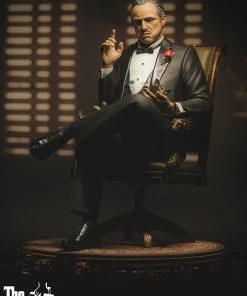Hot Pop Stars And Celebrity's Vito Andolini Corleone (1972) Statue By Damtoys The Godfather